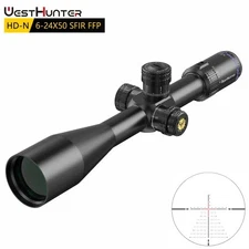 WestHunter HD-N 6-24X50 SFIR Scope First Focal Plane Riflescope 1/10MIL ed 