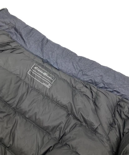 Eddie Bauer Down Jacket Men's Size M Gray image 5