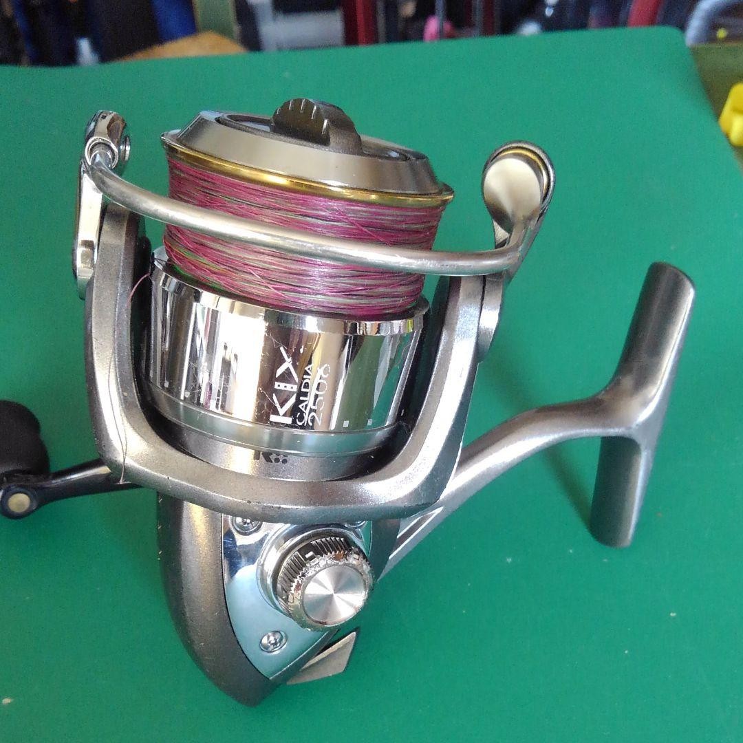 daiwa caldia kix 2500 spinning reel DAIWA Caldia KIX 2506W Spinning Reel Used JDM Japan