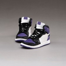 1/6 Unisex Purple Sport Shoes Male Female Model For 12" Action Figure Body Toys