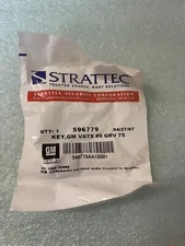 Strattec 596779 BLANK KEY FOR GM VATS #9 GROOVE 75 RM2-CMP14