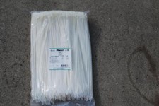 PANDUIT PLT5S-M CABLE TIES NATURAL NYLON 17.5 INCHES LONG 1000 EA NEW