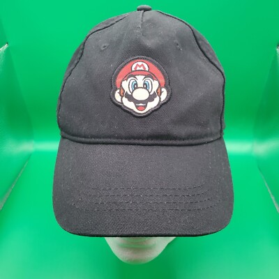Nintendo Super Mario Bros. Black Baseball Hat 2023  Snap back OSFM