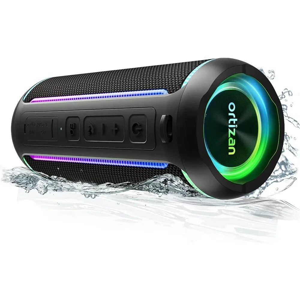 Bluetooth Speaker X30: 40W HiFi, IPX7 Waterproof, V5.3 Wireless Shower Speaker-image