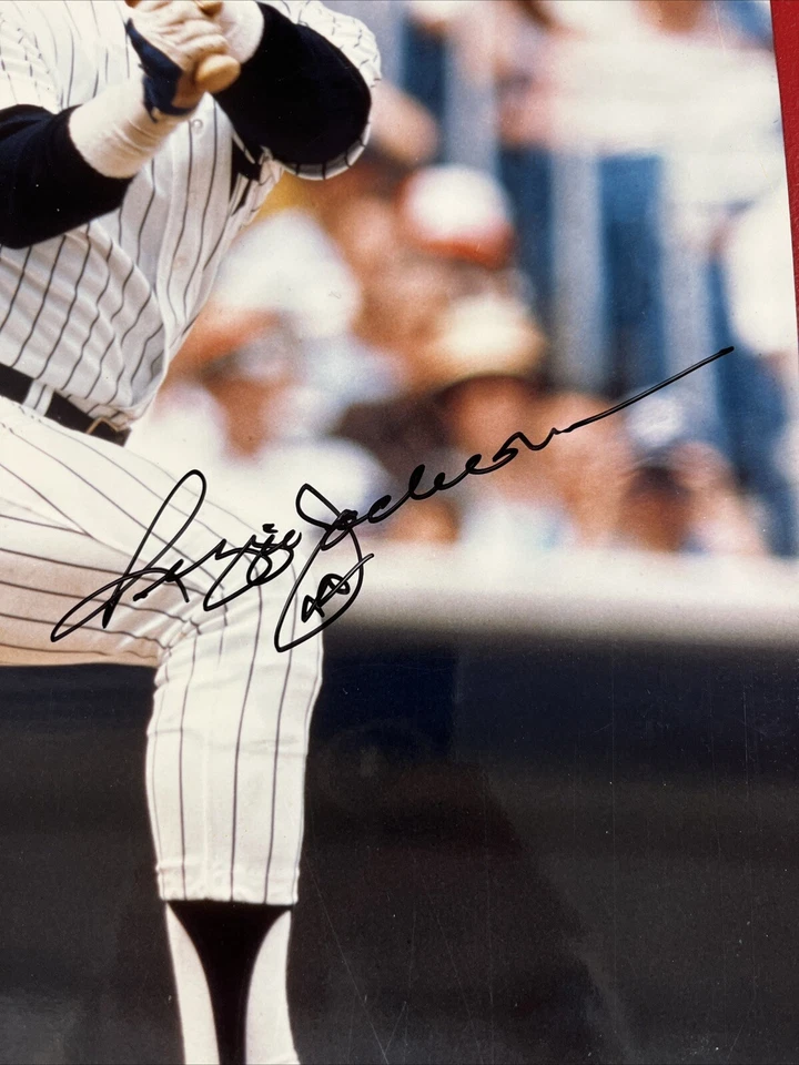 Reggie Jackson 16x20 Signed Photo ~ Autographed ~JSA Auth~ HOF Mr. October - Image 2 of 4