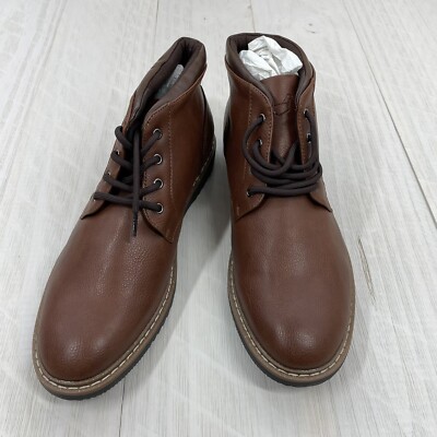 Alesbury Zane Brown Boots Mens Shoes Size 9.5 Low Top Boot  display picture 2