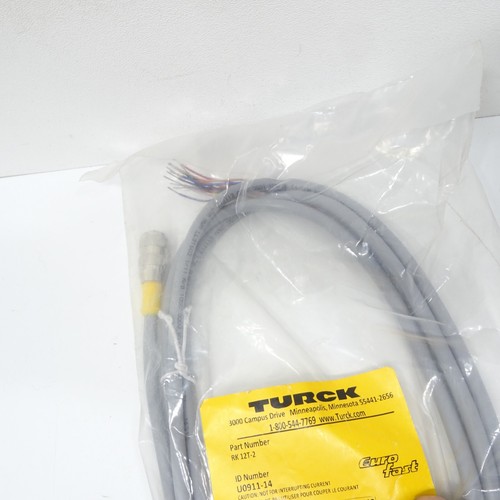 Turck RK 12T-2 Stellantrieb und Sensor Kabelsatz, Verlängerungskabel, 2m U0911-14 - Bild 5 von 6