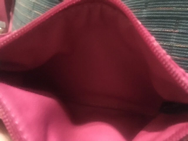 Polso COACH Mini Signature Ottico Lurex Rosa Lampone VHTF raro