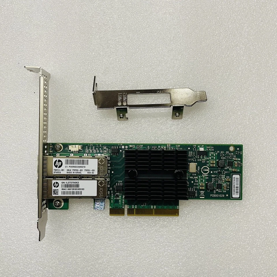 HP Ethernet 10Gb 2-port 546SFP+ Adapter 790314-001 779791-001 546SFP =MCX312B - Image 2 of 4