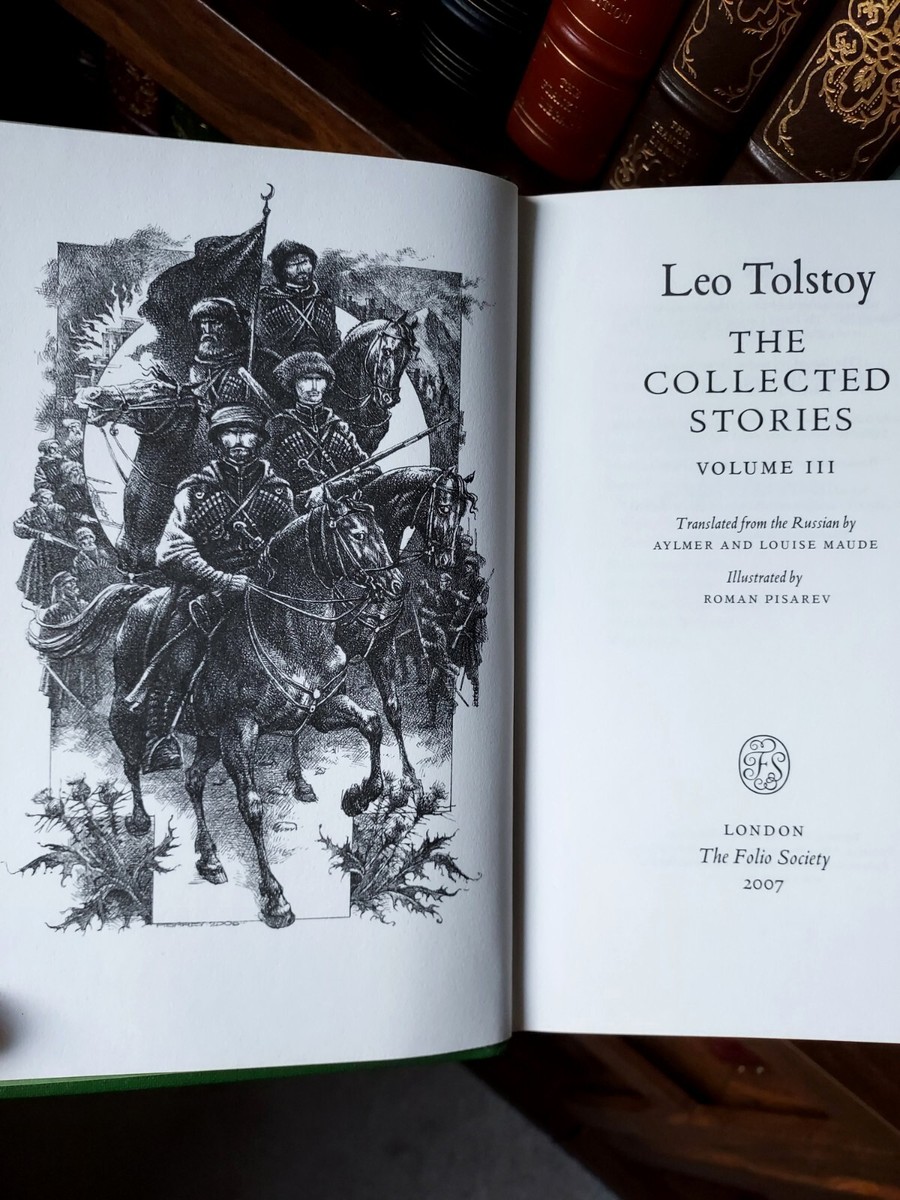Folio Society Leo Tolstoy The Collected Stories FIRST PRINTING 3