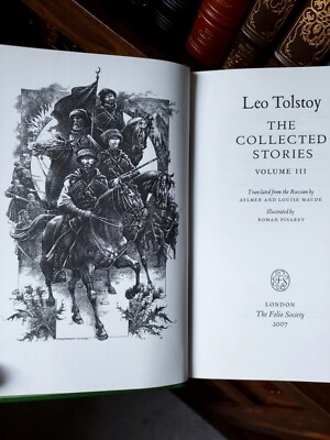 Folio Society Leo Tolstoy The Collected Stories FIRST PRINTING 3