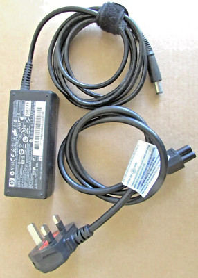 Original HP PPP009D Netzteil | 65W | 18,5V 3,5A mit 3 Pin UK Stromkabel