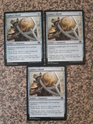 MTG - 3 x Cathar's Shield - Eldritch Moon