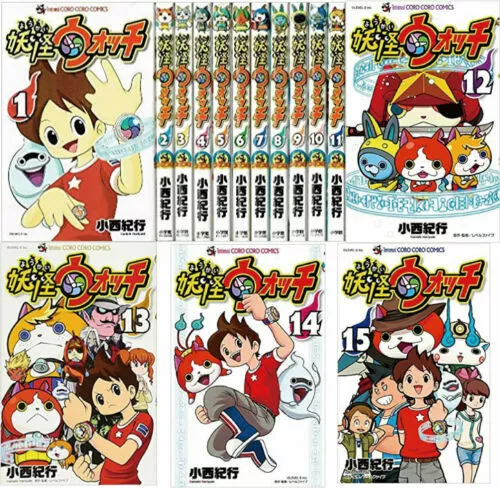 manga Yo-kai Watch Vol. 1 a 10