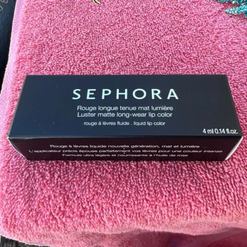 Sephora Long Lasting Liquid Pink Lipstick Products