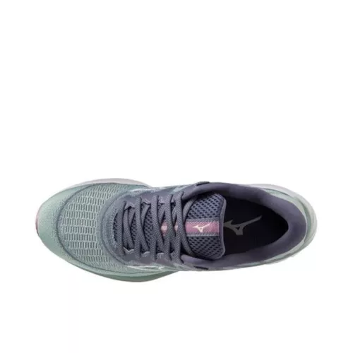 Uomo Donna Mizuno Wave Rider 27 Mesh Scarpe Da Corsa Professionali Traspiranti * - Foto 56 di 80