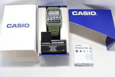 CASIO retro DATA BANK CA-53W watch rectangle ...