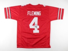 Julian Fleming  Signed Ohio State Buckeyes Jersey (JSA COA) 2021 Sophmore W.R.