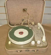 Vintage RCA Victor Victrola Portable Record Player Turntable 9-EMP-21K