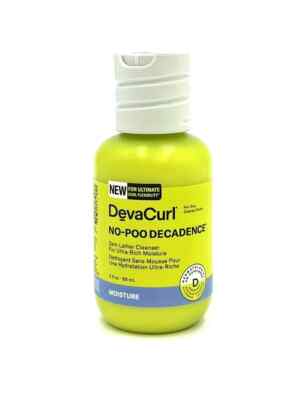 DevaCurl No-Poo Decadence Zero Lather Cleanser, 3 oz (88 ml) *New*
