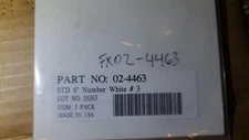 Factory Effex 02-4463 White #3 New in Original Packaging