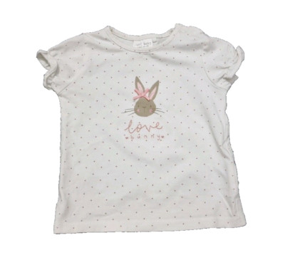 Next Baby Mädchen, Kleinkind, Kleinkind Kleid, Farbe weiß rosa, Größe 3-6 Monate