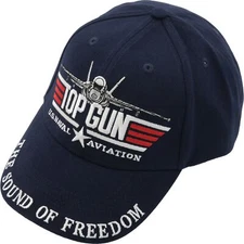 U.S.Navy Military Aviation Top Gun The Sound of Freedom Hat Cap