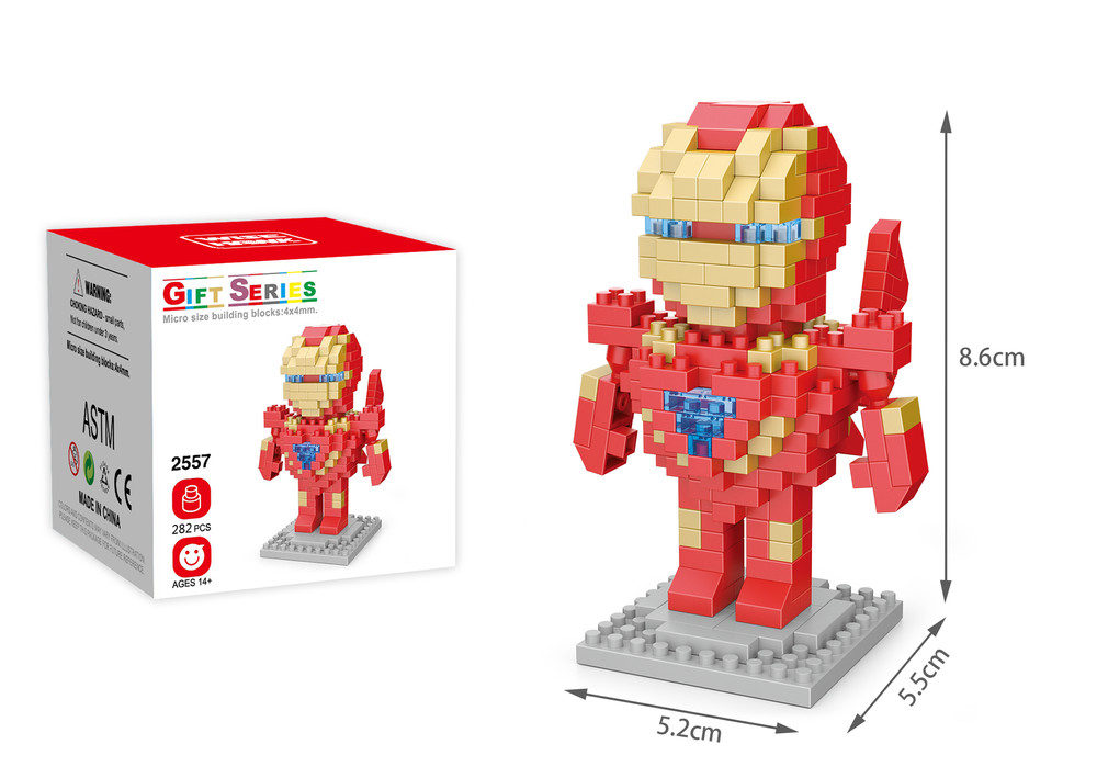 Marvel Ironman Building Blocks Learning Toy For Kids - Kids 