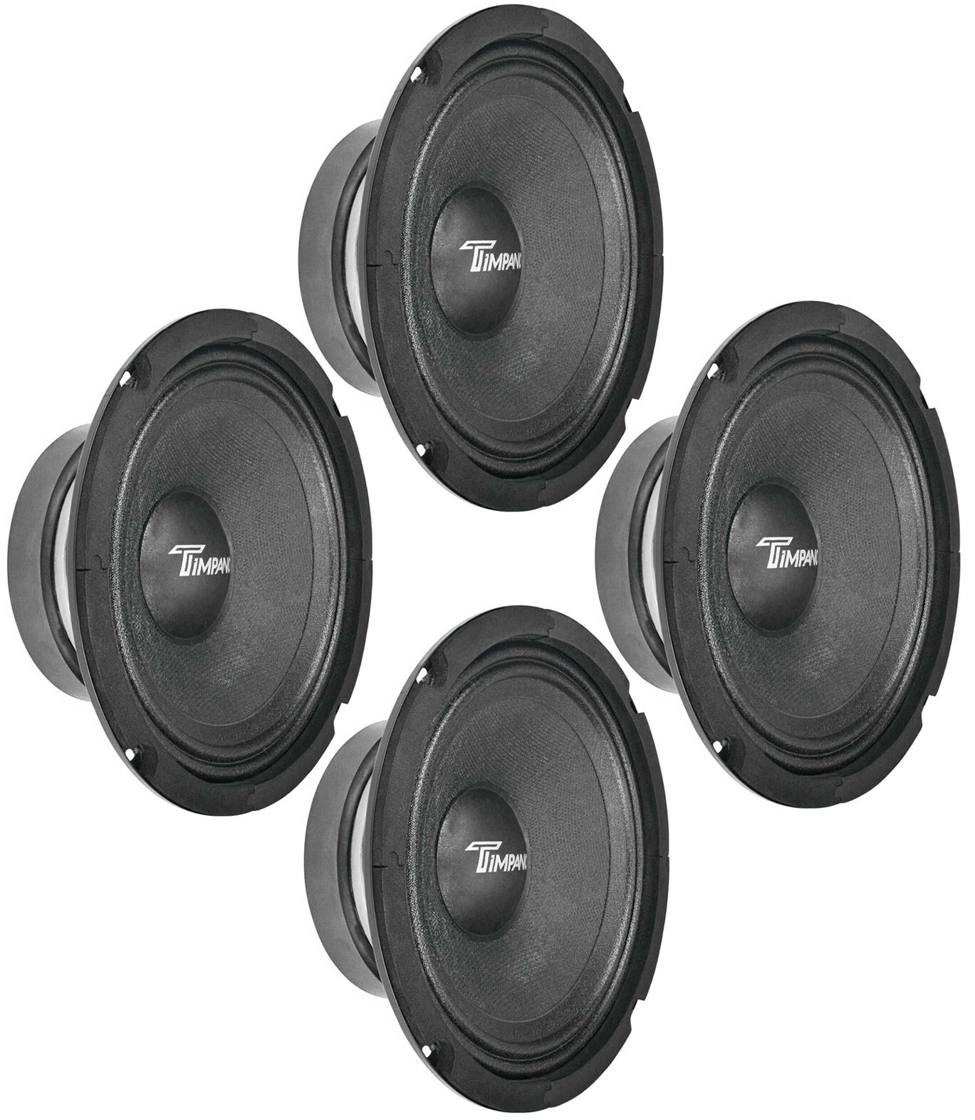 КОМПАКТНЫЙ СРЕДНЕЧАСТОТНЫЙ ДИНАМИК Timpano TPT-M6-4 65 70 Вт среднеквадратичное значение 4 Ом 2 пары 9790₽