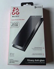 NEW ZAGG InvisibleShield Fusion PRIVACY Glass Protector Samsung Galaxy S25 Ultra