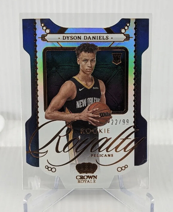 2022-23 Crown Royale Dyson Daniels Rookie Royalty Bronze Die-Cut 22/99 F751