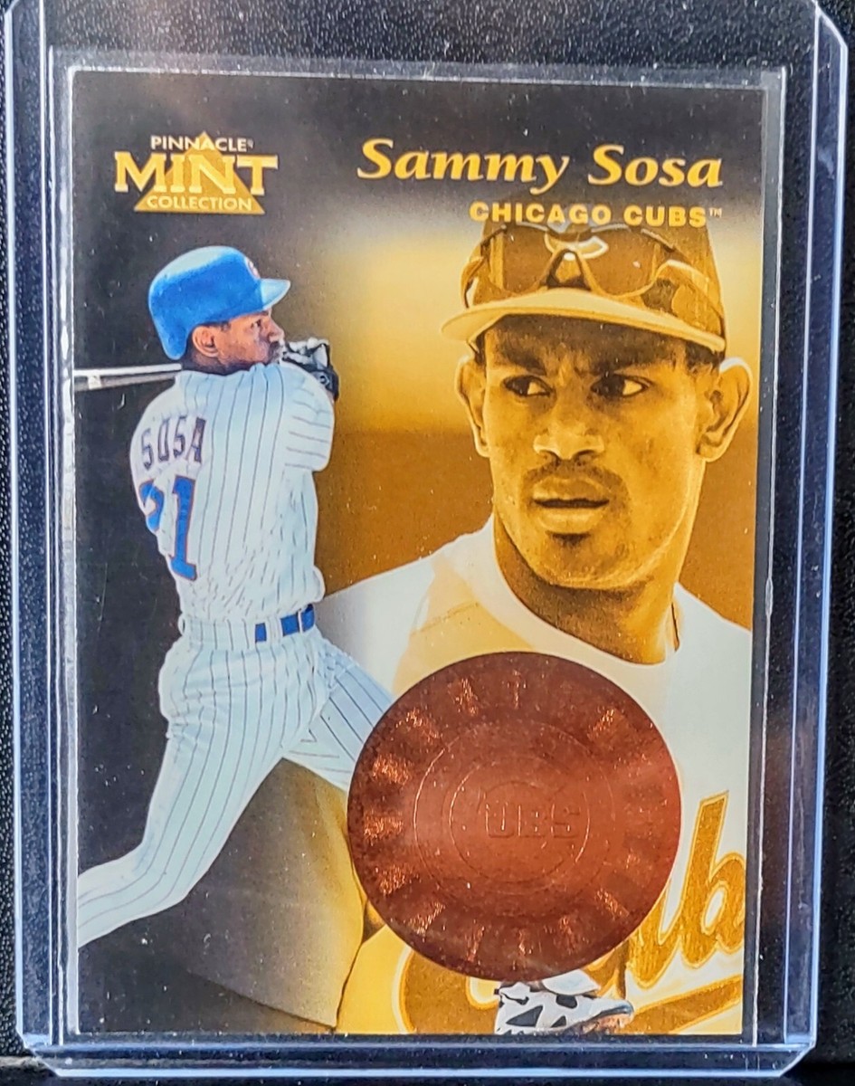 1997 Pinnacle Mint Collection Sammy Sosa Bronze #17 Chicago Cubs