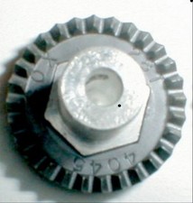 30 Tooth Slot Car Coxaloy Crown Gear Set Screw 48 Pitch 1/8" Axle Vintage NOS