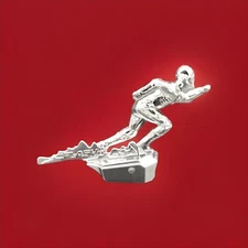 Collectible Auto Ornaments - THE FLASH, magnetized base,Chroma Graphics DC