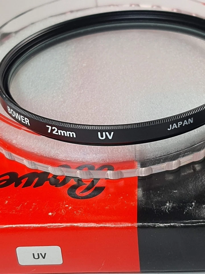72mm Genuine OEM Bower UV Coated Glass Lens Protector Filter Japan Safety E-72 - Image 3 of 4
