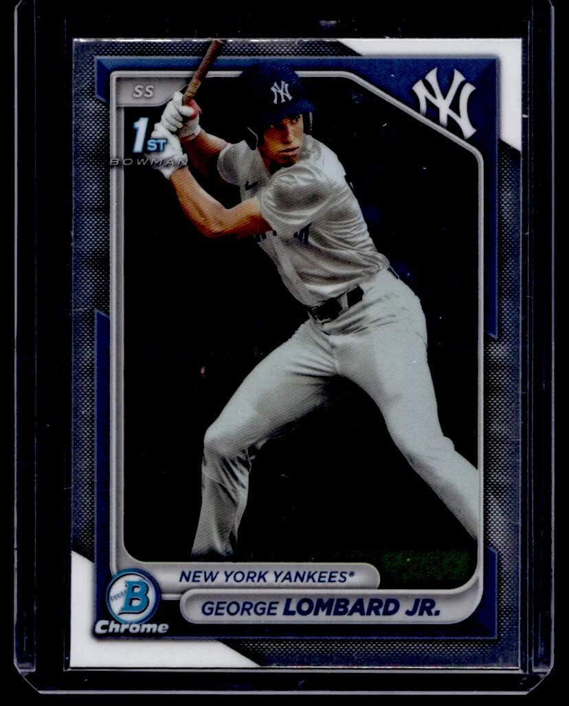 2024 Bowman Chrome Prospects George Lombard Jr. 1st #BCP-79 New York Yankees