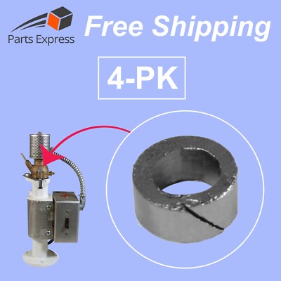 [4-PK] Packing Ring (Graphite) for CISSELL 'LOW BOY' Steam Valve,  Part# V30P