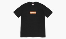 DSWT Supreme FW19 San Francisco Box Logo Tee Small 100% Authentic Orange Black