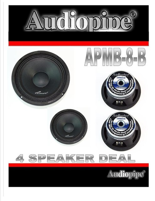 audiopipe dj speakers