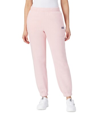 FILA Women's Lassie Full Length Joggers Light Pink Size XL MSRP $45 | eBay