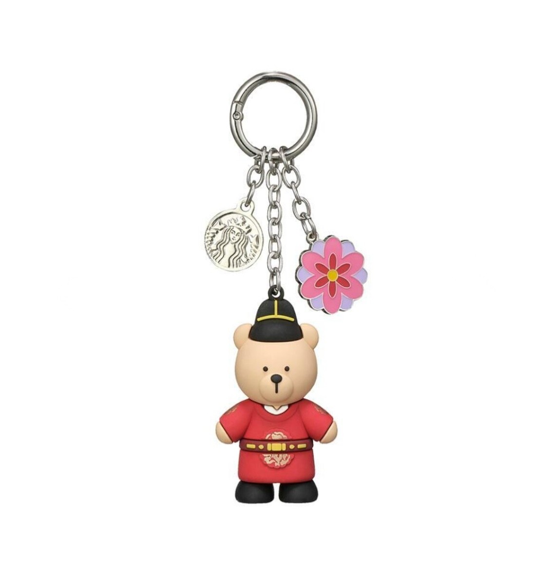 Starbucks Korea Annyeong seoul Bearista Keychain | eBay
