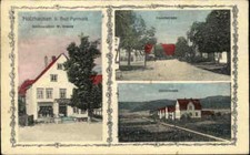 Holzhausen near Pyrmont Postcard 1920 Main Street, D�lmstrasse, Restaurant W. Drawe