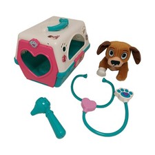 Disney Junior Doc McStuffins Vet Carrier With Puppy  2 Vet Tools