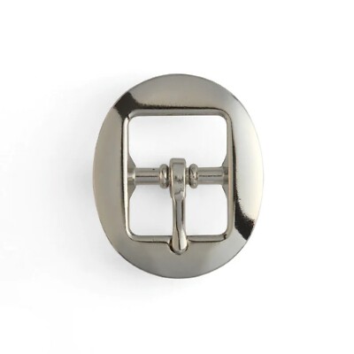 Cart Buckle Nickel Plated 5/8'' 1606-02 by Tandy Leather