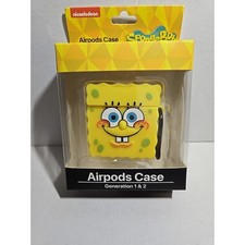 SpongeBob SquarePants Case Cover Airpods 1 2 Gen New