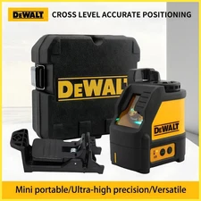DEWALT DW088CG Green 2-Line Cross Laser Level Auto-Leveling Kit w/Box