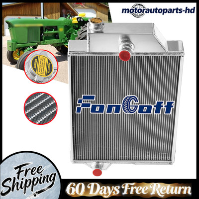 New 4-Row Radiator FOR John Deere 4010 Models Gas Diesel AR34302 AR4643 AR26551