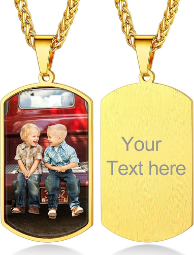 Collana Personalizzata Con Foto A Proiezione - Ciondolo A Cuore Con Incisione "Ti Amo" In 100 Lingue - Regalo Unico Per Mamma, Moglie, Fidanzata - 2
