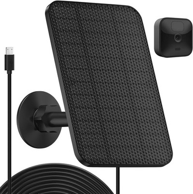 4W Solarpanel kompatibel mit Blink Outdoor 4 3 XT2 Kamera Wasserdicht Zubehör