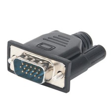 VGA Virtual Display Adapter Male Dummy Plug EDID Graphic Deceiver @60Hz